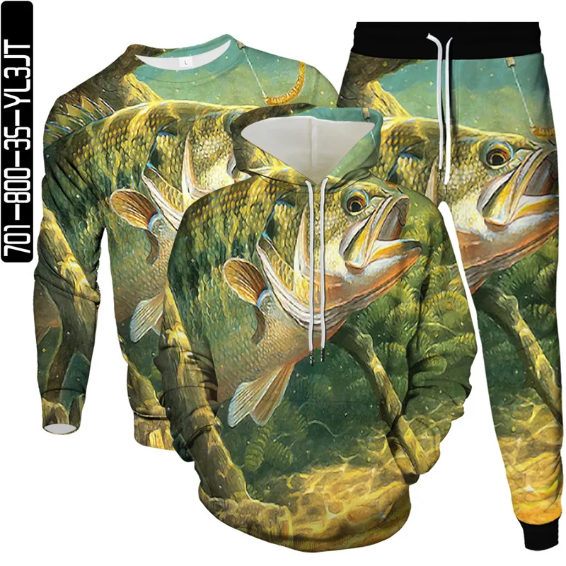 

Animal Shark Dolphin Fish Great Wave 3D Print Men Casual Clothes Plus Size 6XL Suit Hoodies Sweatshirt Pants 3pcs Set Tracksuit