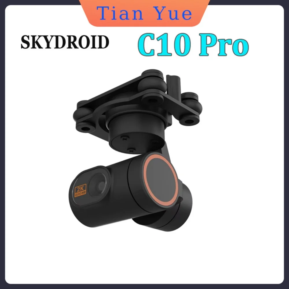 

Skydroid C10 Pro Small 2K HD 3 Axis Gimbal Camera Support 1080P Image Feedback Compatible With T12/H12/H16/H16Pro Remote Control