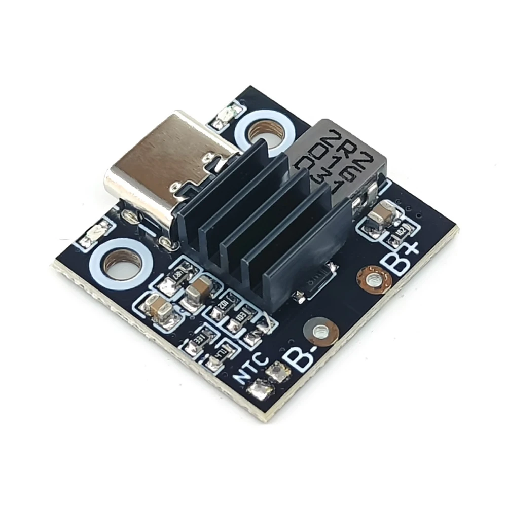 1S 5V Charge Discharge Integrated Module 18650 Lithium Battery Charging Boost Power Board Stepup Charge Protection Module Type C
