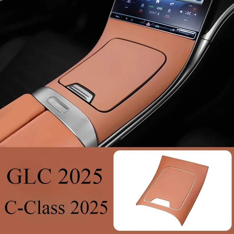 

For Mercedes benz GLC300L 260L C-Class C260 C200L 2022-2025 Silicone protective pad for central control panel panel film