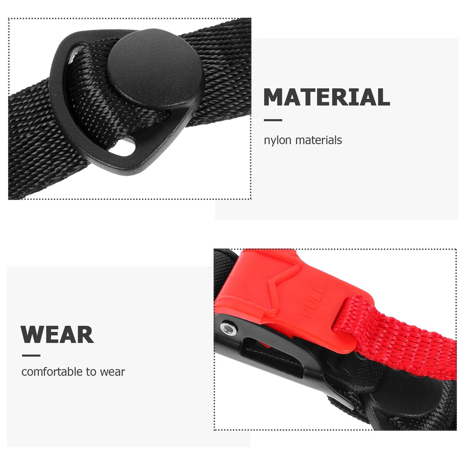 2 Pcs Hard Hat Accessories Nose Rings Jaw Exerciser Cap Adjustable Chin Strap for Parts Outdoor