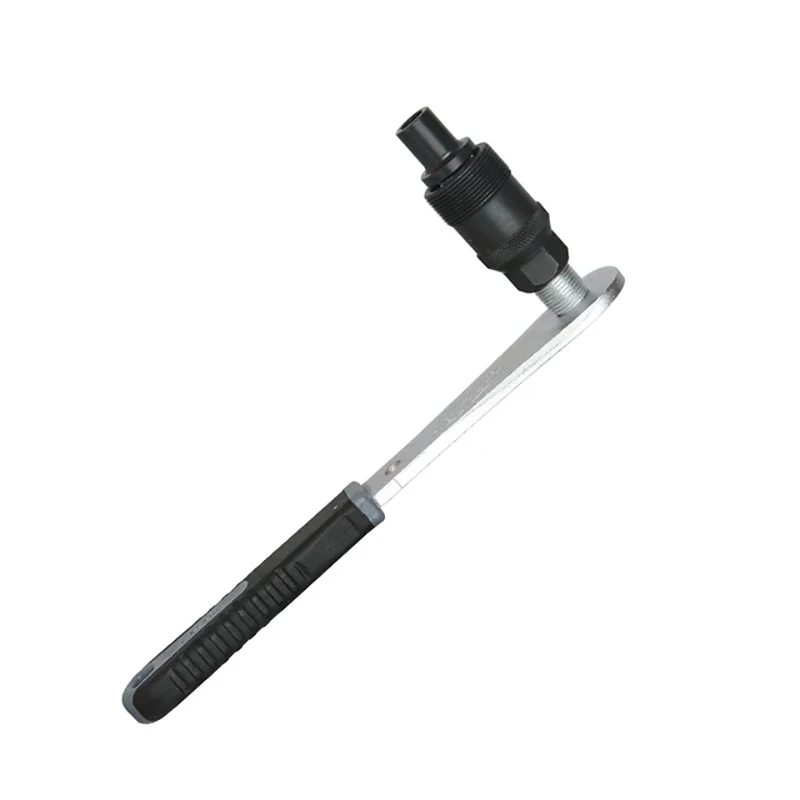 Super B Bicycle Repair Tool 2 In 1 Cotterless Crank Tool MTB Bike Square Spline Crank Removal Tool with Molded Handle