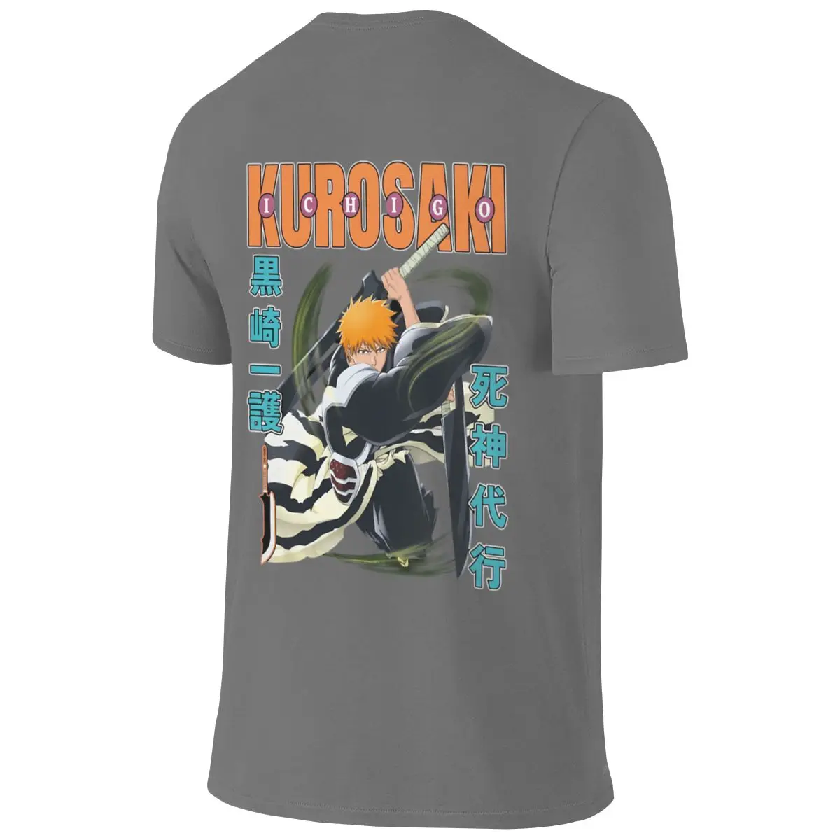 Kurosaki Strike Unisex Reversible T-shirtKorean Style Minimal Anti-Static Tees