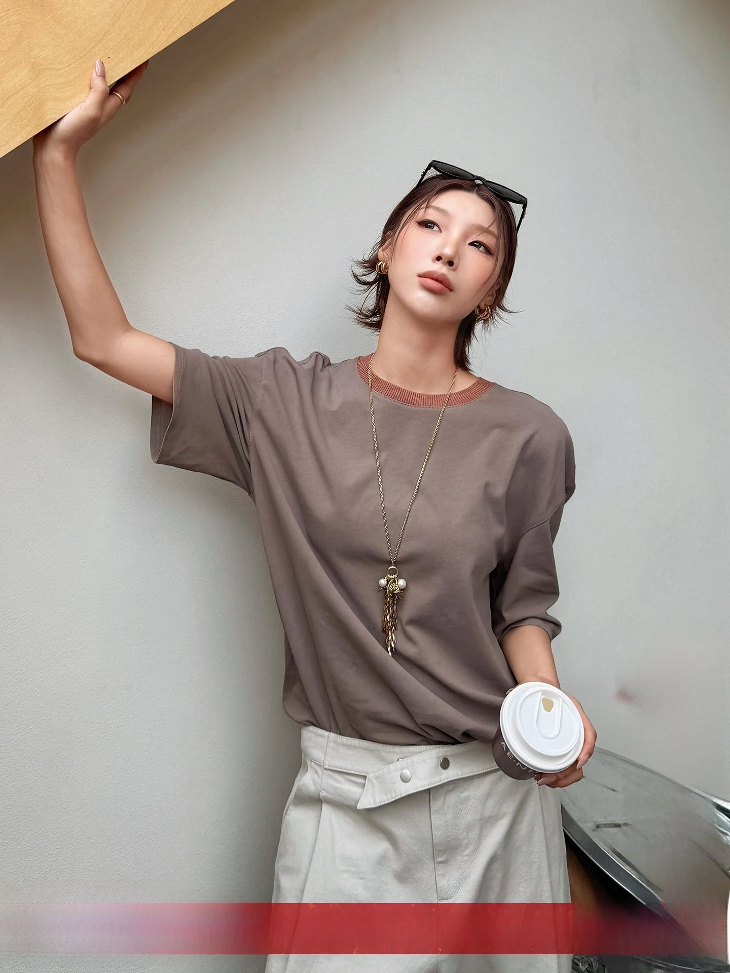 

Летний хлопковый топ YOEYYOU: свободный, простой, повседневный, ручной работы, от бренда Hand-Pied Store