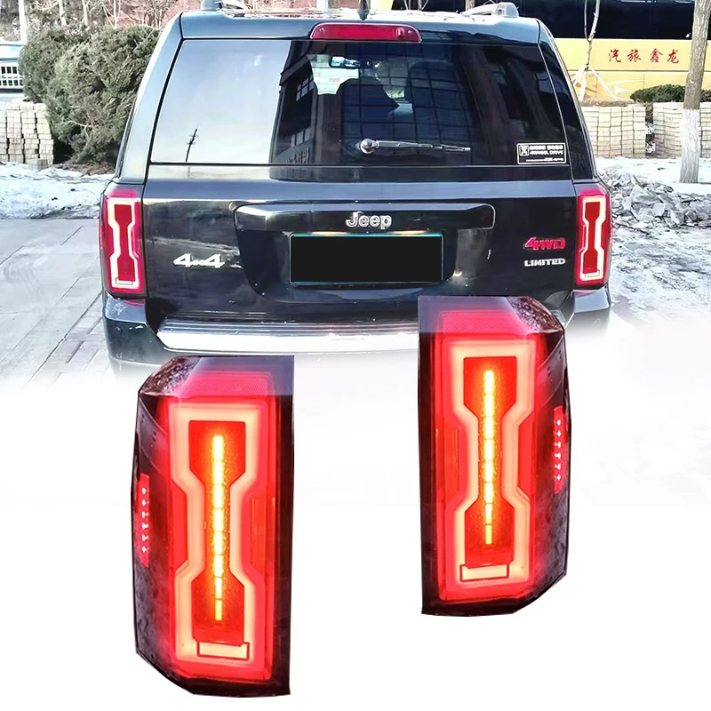 For Jeep Patriot 2009-2017 LED tail light assembly brake light reverse light DRL turn signal light accessories