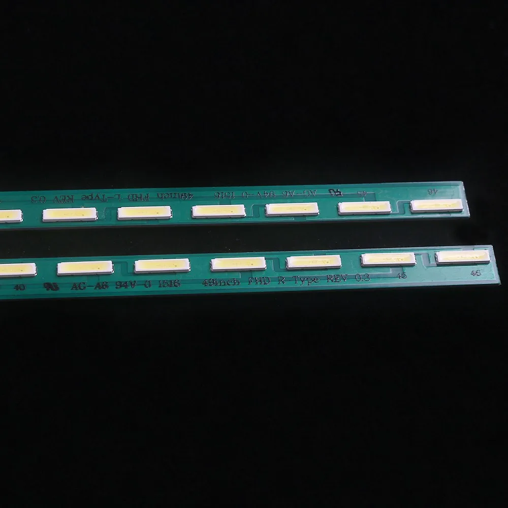 4/20PCS For New LED backlight strip 49LF5400 49Inch FHD R L type G1GAN01-0791A G1GAN01-0792A 49LF5400  NC490EUN  46LED 537mm