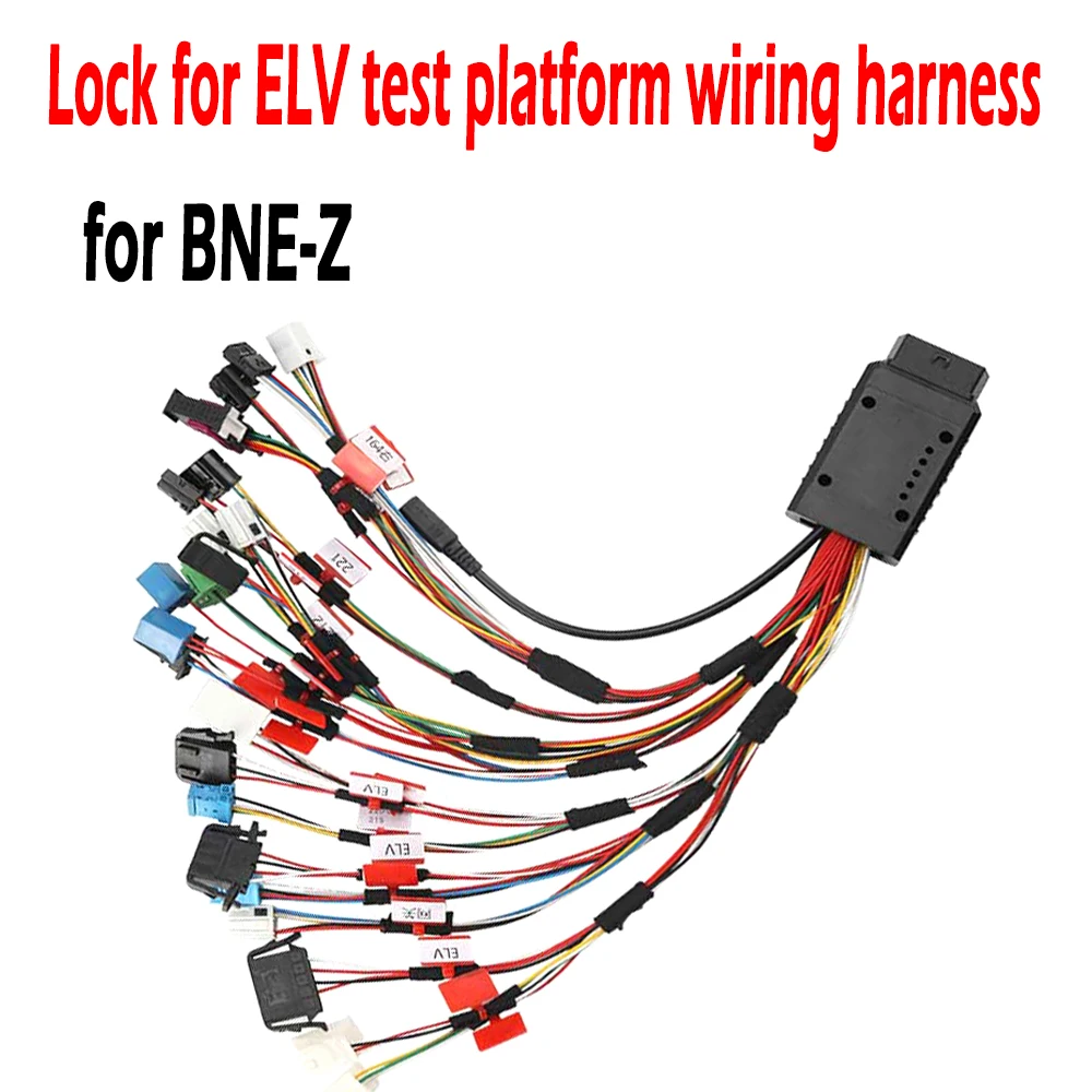 for VVDI Test Platform Wiring Harness FOR Ben-z Lock FOR ELV Test Platform Wiring Harness Key Matching Full Function