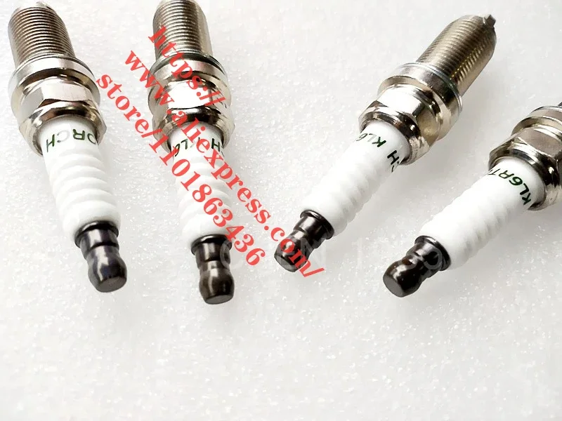 4pcs/set Spark Plug for Geely Emgrand EC7 Emgrand GS/GL GC7 SC7 DVVT KL6RTC