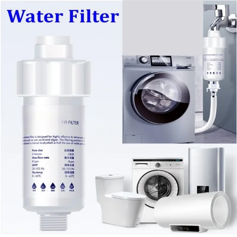 

5 PRE Cartridge Washing Replacements Toilet Shower Heater Pre-