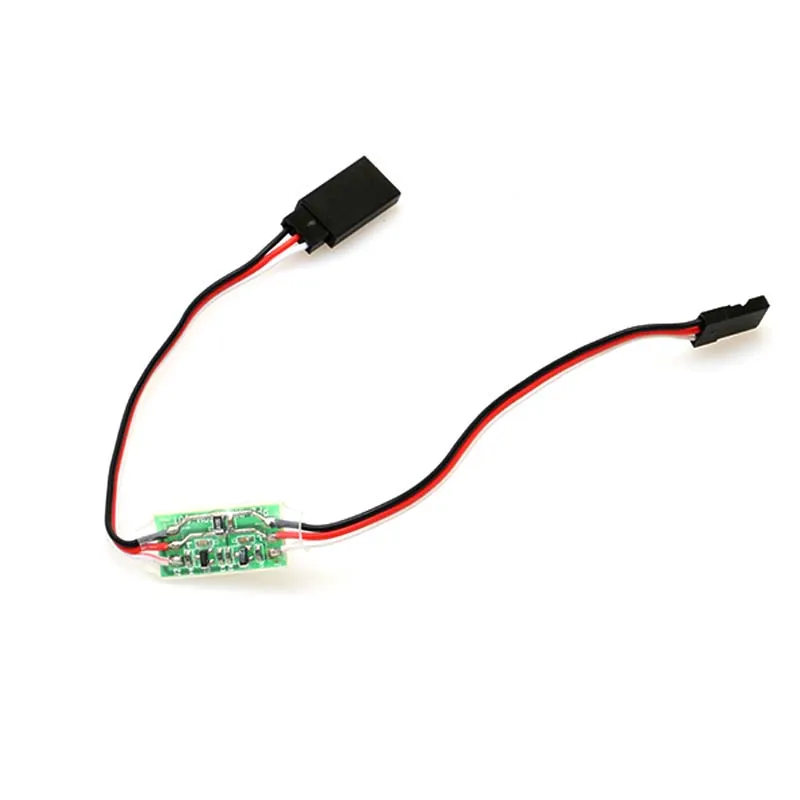 3PCS Output 5-6V PPM Servo Signal Amplifier Anti-Interference Steering Gear Booster with Extension Cable for RC Model Receiver