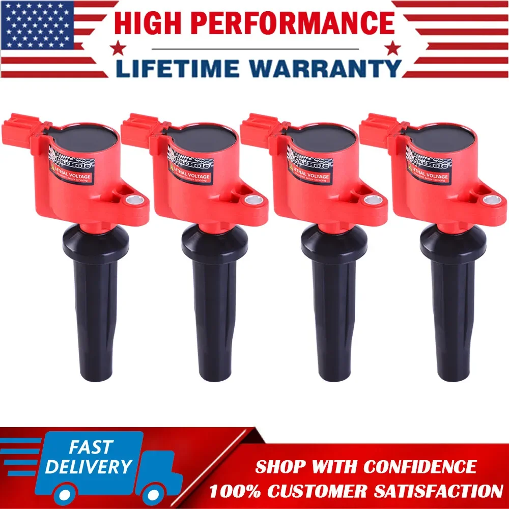 

4 Pack Ignition Coil For Ford Transit Connect Fusion Ranger Escape 2.0L 2.3 2.5L