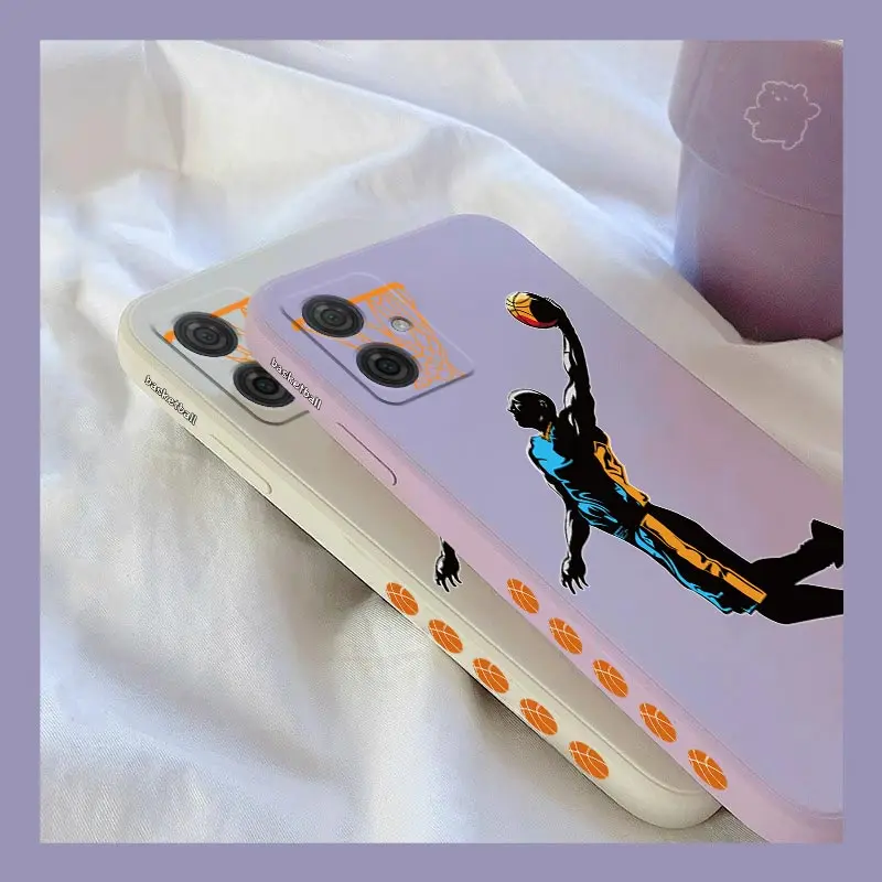 G54 Sport Boy Silicone Phone Case For Motorola Moto G54 G53 G72 G52 G50 G42 G100 G9 G9Plus G84 G34 G22 G24 G14 G8Play G8 Cover image 6