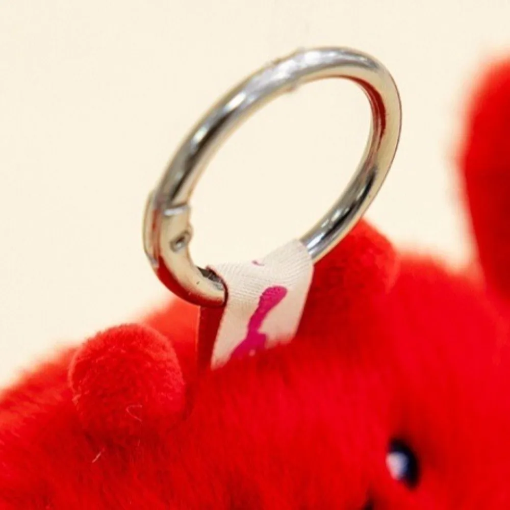 Fashion Miniature Snack Keychain Cute Cartoon Food Pendant Soft Animal-shaped Bag Delicate Decoration Backpack Decoration