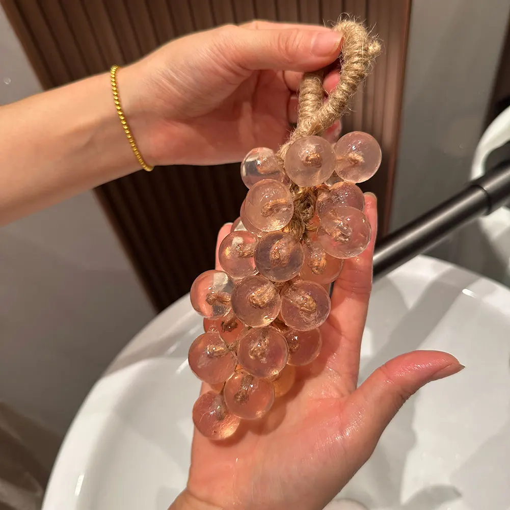 قالب صابون مصنوع يدويًا، صابون عنب للاستحمام والغسيل والتنظيف والصابون المغذي، مستخلص نباتي خفيف وإزالة الأوساخ #4