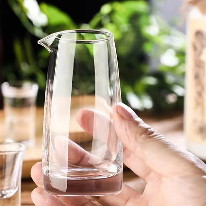 100ml Wine Dispenser Household Restaurant Liquor Separator Measuring Pot Foreign Wine Red Wine Spirits Glass Cup Small Container
