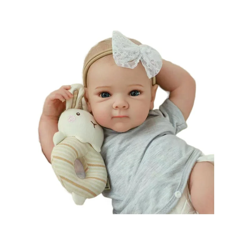 ตุ๊กตาเด็กทารกเกิดใหม่ ขนาด 18 นิ้ว ทำจากซิลิโคนไวนิลเนื้อนุ่ม รุ่นเบ็ตตี้ งานแฮนด์เมด ทาสีเหมือนจริง ผมทำมือ ของสะสม ตุ๊กตาศิลปะ ของขวัญคริสต์มาส
