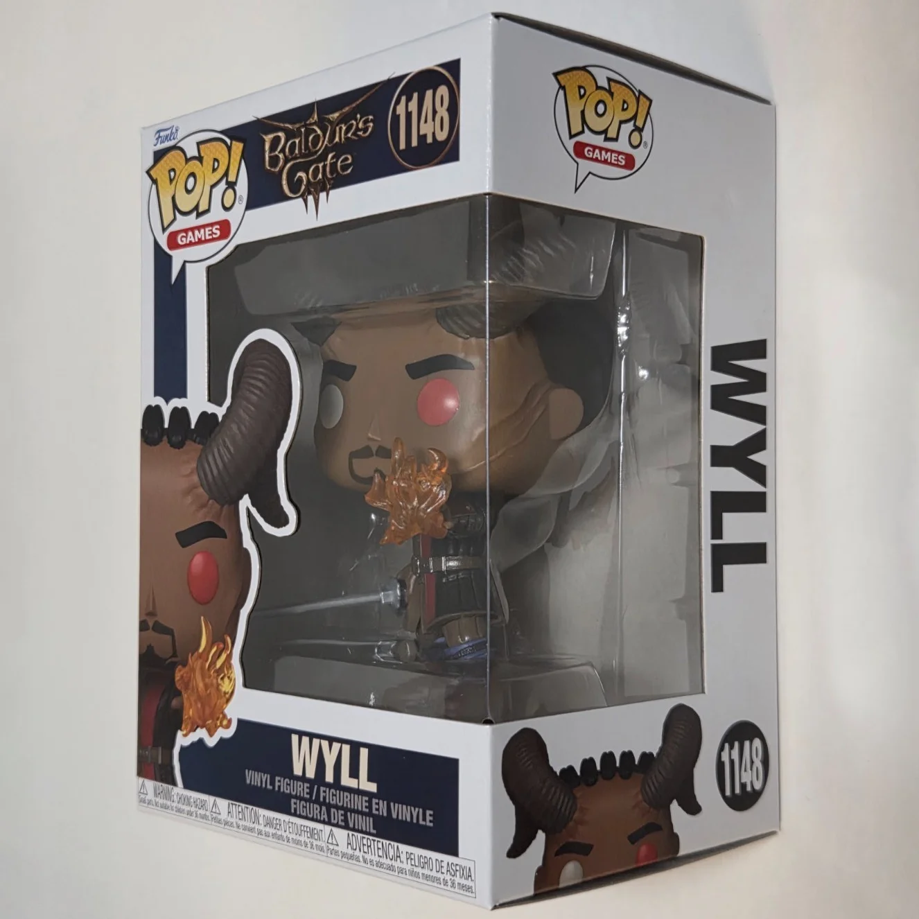 

Фанко Поп! Официальная аутентичная лимитированная фигурка Уилла Лэ'зела Гейла из Baldur's Gate 3 – подарок для фанатов игры Baldur's Gate