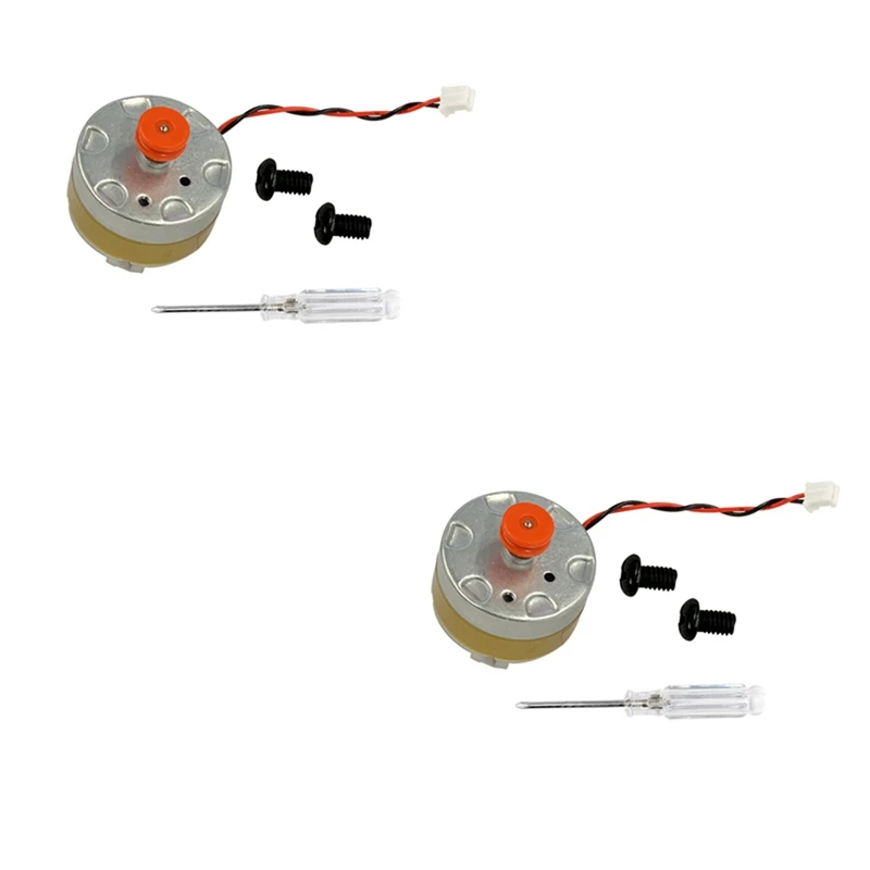 HOT!2X Lidar Motor For Xiaomi Roborock S50 S51 S55 Vacuum Cleaner, With Orange Pulley Vacuum Cleaner Distance Sensor