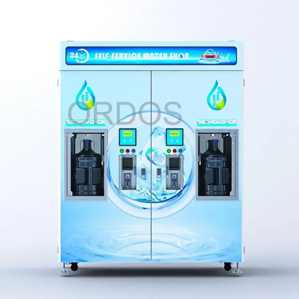 Automatic Purified Water Commercial Double Water Vending Machine