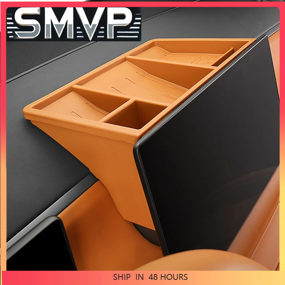 

Новинка для 2024 2025 Leapmotor C10, задний ящик для хранения центрального экрана управления, внутренние принадлежности, двухслойный дизайн, материал TPE