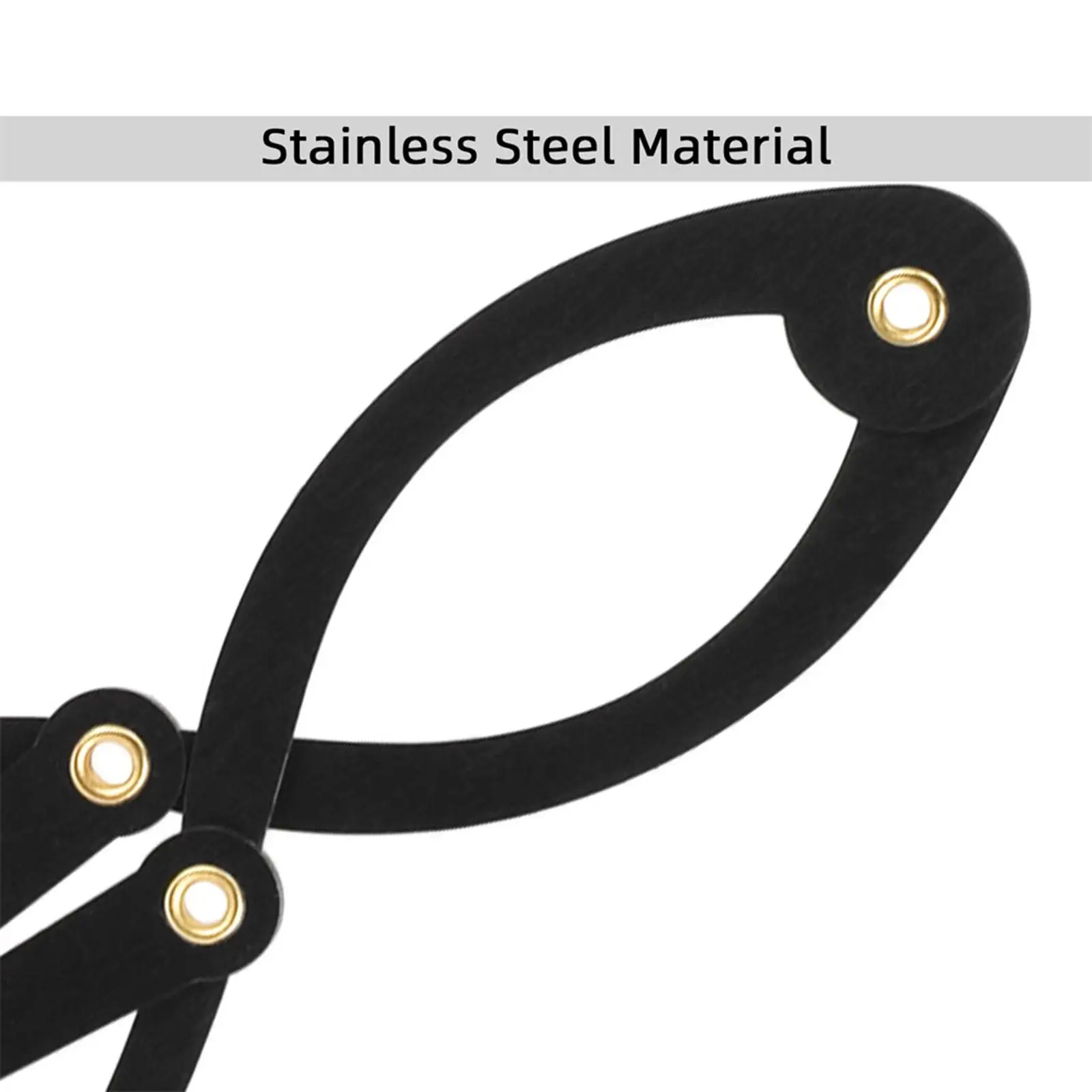 Szablon do brwi, przyrząd do modelowania, profesjonalne akcesoria wielokrotnego użytku, linijka do brwi dla profesjonalistów, do rysowania linii.