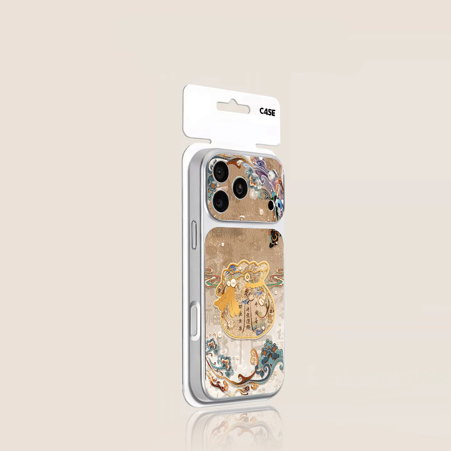 Lucky money bag window Phone Case For iPhone 17 Pro Max Air 16 E 15 14 13 12 11 Pro Max 17E 8 7 Plus X or 17 Serieso TPU Cover