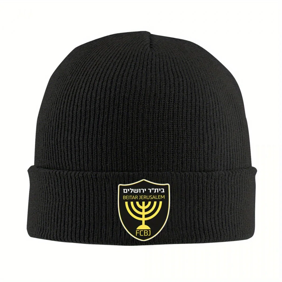

New Beitar Jerusalem FC Bonnet Hats Beanie Hats Pattern Knitted Hat Spring Trendy Men Women Hippie Thermal Elastic Cap
