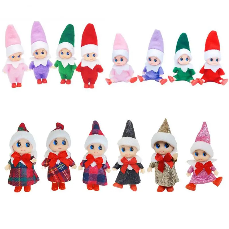 Peuter Baby Elf Poppen Pluche Poppen Baby Elves Kleine Meisjes En Jongens Gift Op De Plank Kerst Dolls Baby Elves Toy for Kids