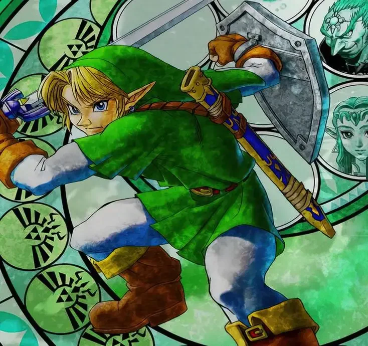 Zelda Comic Picture Round Area Rugs For Living Room Bedroom And Dining Room Decor view 2