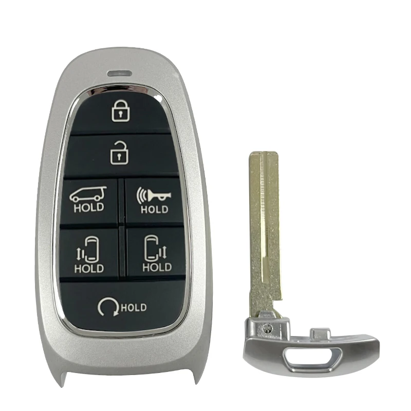 CN 020260   Aftermarket 7 przycisków inteligentny klucz dla Hyundai Staria 2021-2022 Keyless FCCID 95440-CG030 FOB-4F28 Hitag 3 47 Chip 433MHZ