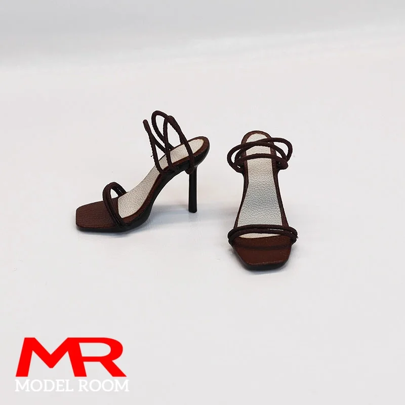 1/6 Scale Female Elastic Strap High Heels Sandals Shoes Model Fit 12'' Worldbox TBL ANT VCD01 Soldier Action Figure Body Dolls