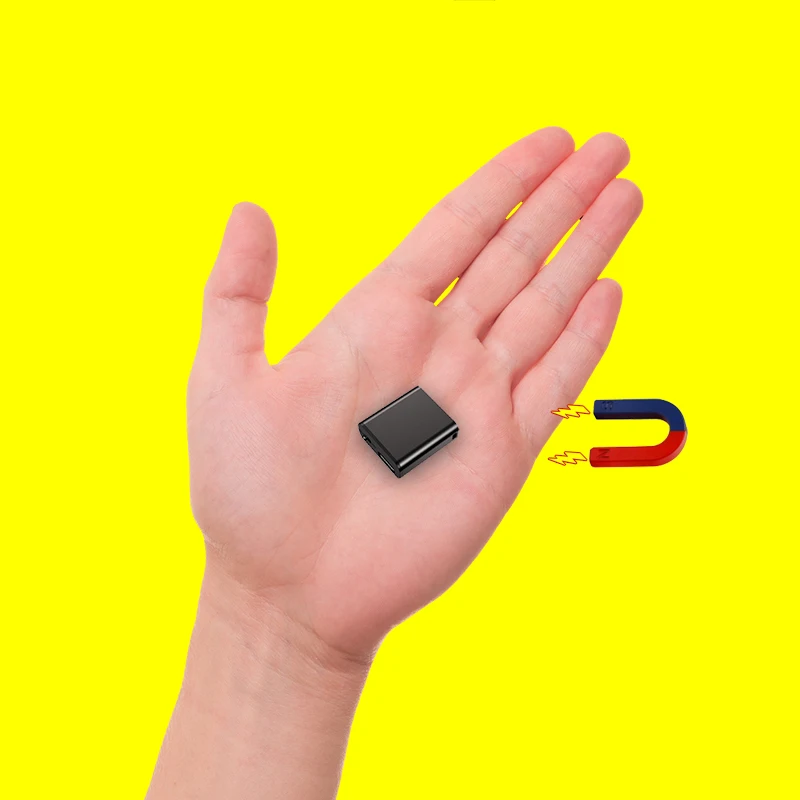 Mini Voice Activated Recorder Built-in Only 0.25cm  Magnet Small Digital Audio Recording Sound Device Micro Dictaphone STTWUNAKE