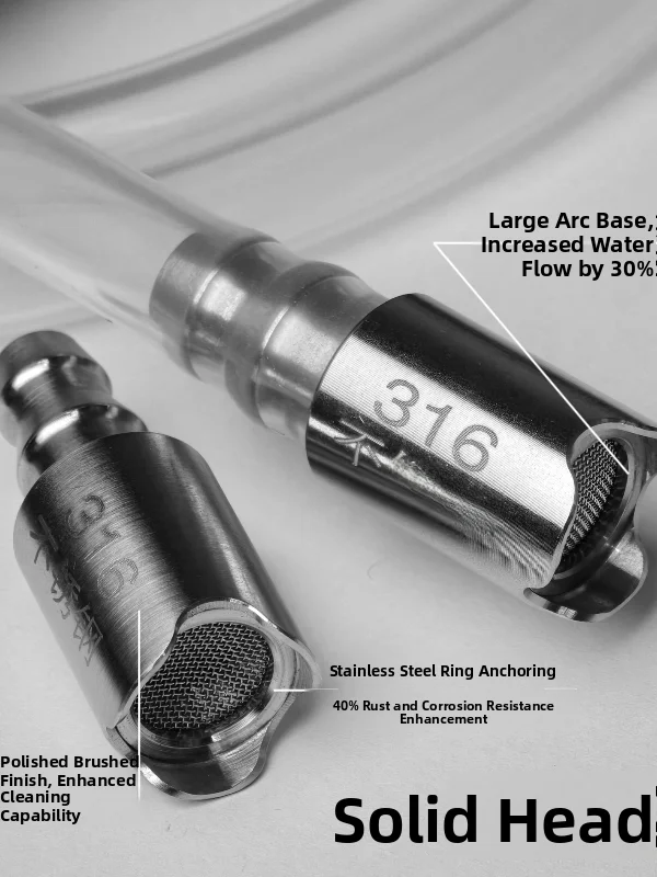 

Трубка для водяного насоса из нержавеющей стали 36, мягкая трубка для снижения давления, аксессуары для водяного насоса