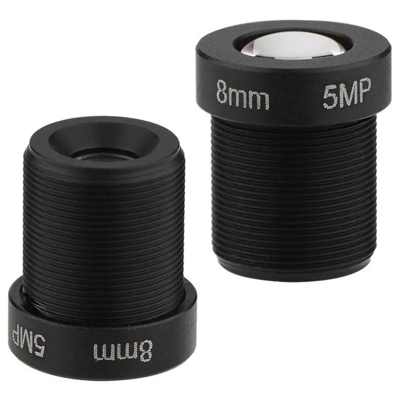 B03B-Black Single Board Computer Lens 8Mm 5MP HD Network Multi-Function Convenient Practical Portable Security Surveillance Lens