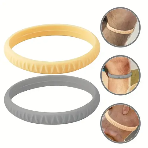 1/2pcs Patella Silicone Band Basketball Running Knee Stabilizer Strap Elastic Anti-slip Knee Pain Relief Joint Support Brace