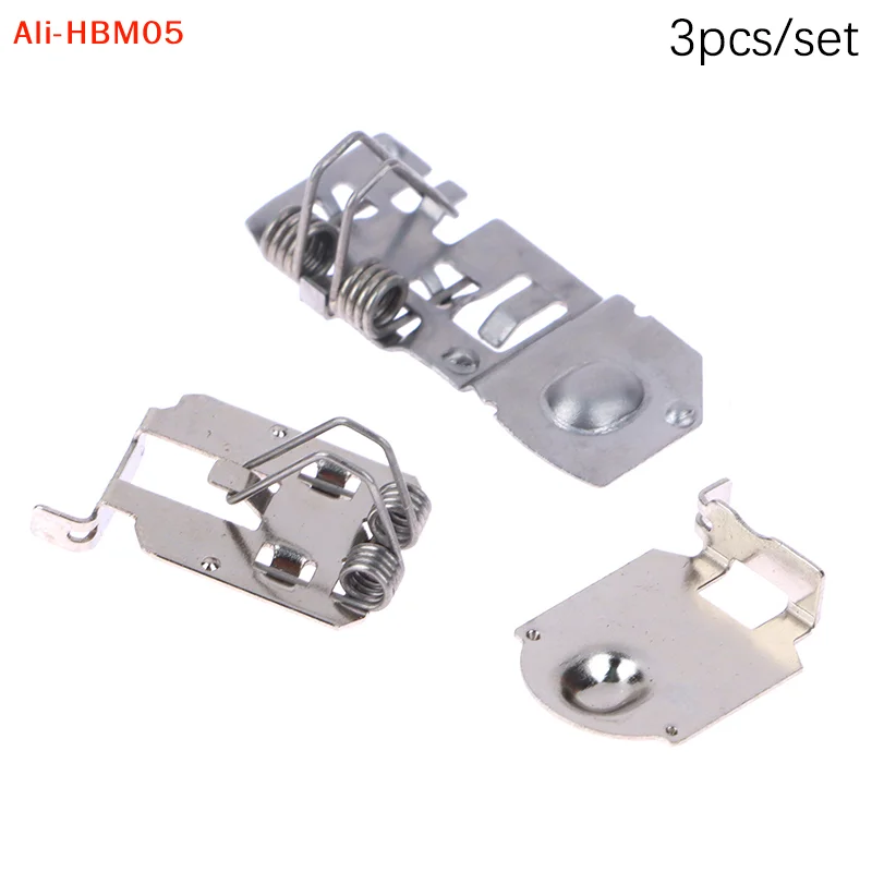 (HB05) 1Set Battery Holder for WII Game Remote Controller Joystick Joypad Nunchuck Hand Curved Game Handle Accessories