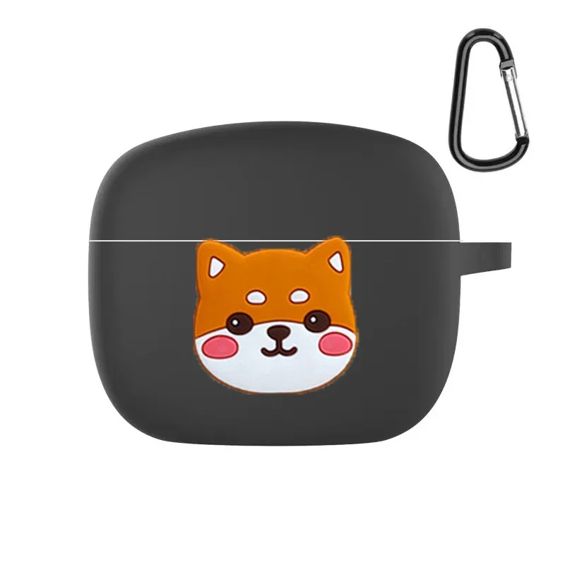 สำหรับ JBL Tune 215การ์ตูนแมว/สุนัขตลกซิลิโคนไร้สาย Bluetooth หูฟังน่ารักสำหรับ Jbl215 Anti-ฤดูใบไม้ร่วงป้องกันกรณี