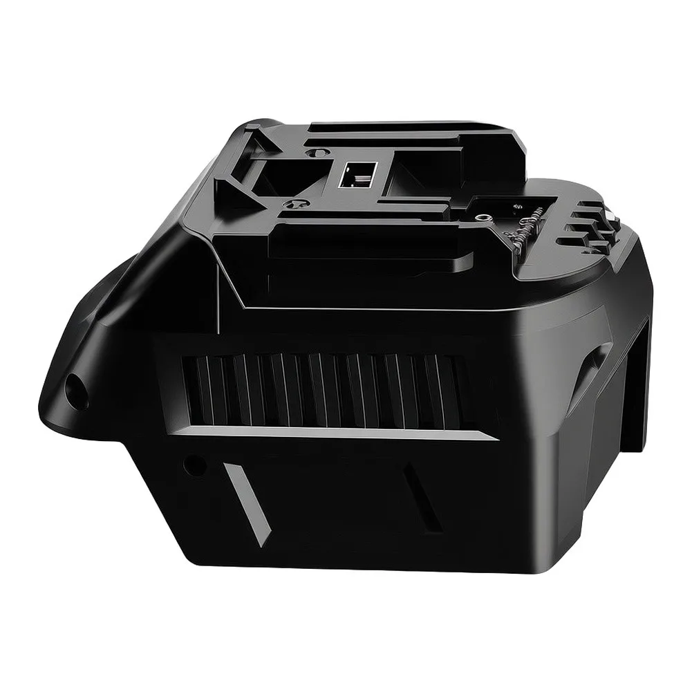 Black 40V To 18V Adapter Ventilation Slots For Heat Management 18V Drill Converter Efficient Voltage Conversion
