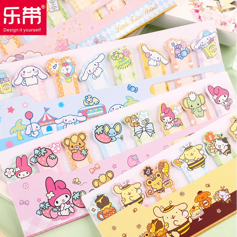 

20pcs Cartoon Lovely Sanrio Hello Kitty Refrigerator Sticker Message Post N Times Pasting Note Paper Stationery Wholesale