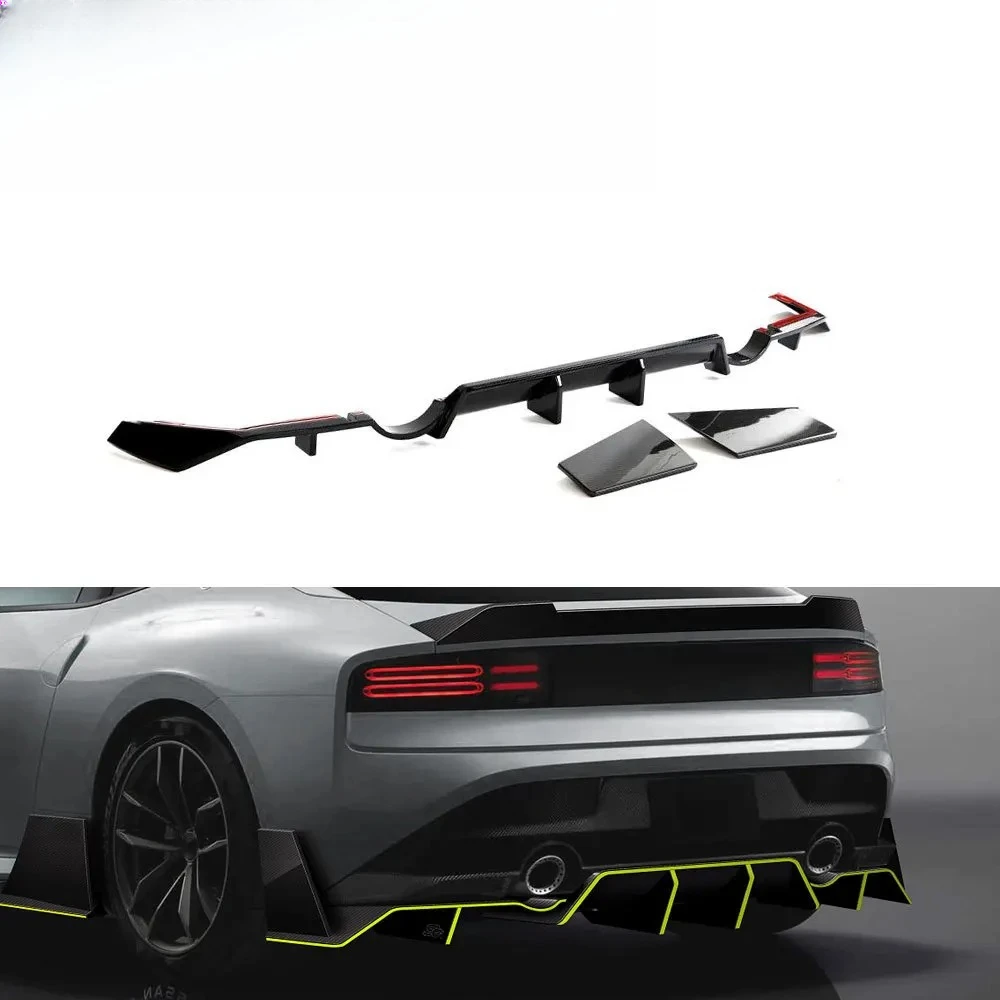 

High Quality 400Z Carbon Fiber Rear Lip Diffuser for Nissan Z Coupe Sports 2023