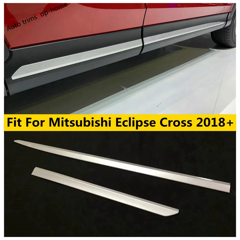 

Car Side Door Body Molding Protective Decoration Strips Cover Trim Fit For Mitsubishi Eclipse Cross 2018 - 2022 Accessories