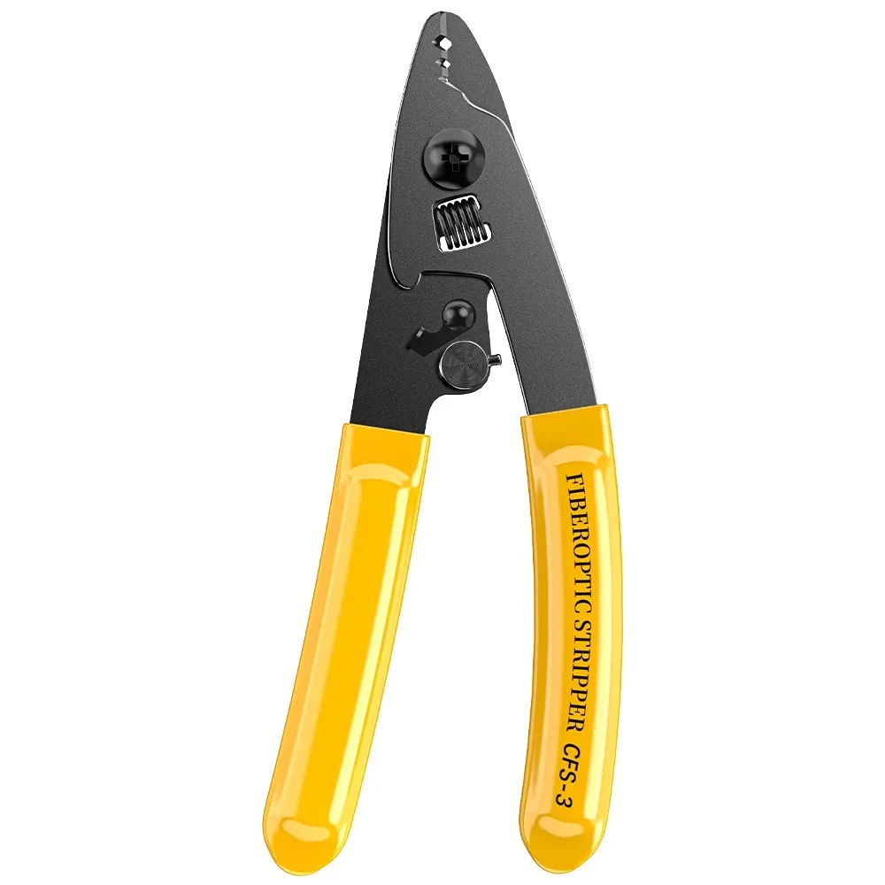 Fiber Optic Three Port Miller Pliers CFS-3 Wire Stripping Pliers Jumper Coating Stripping Tool for Telecommunications