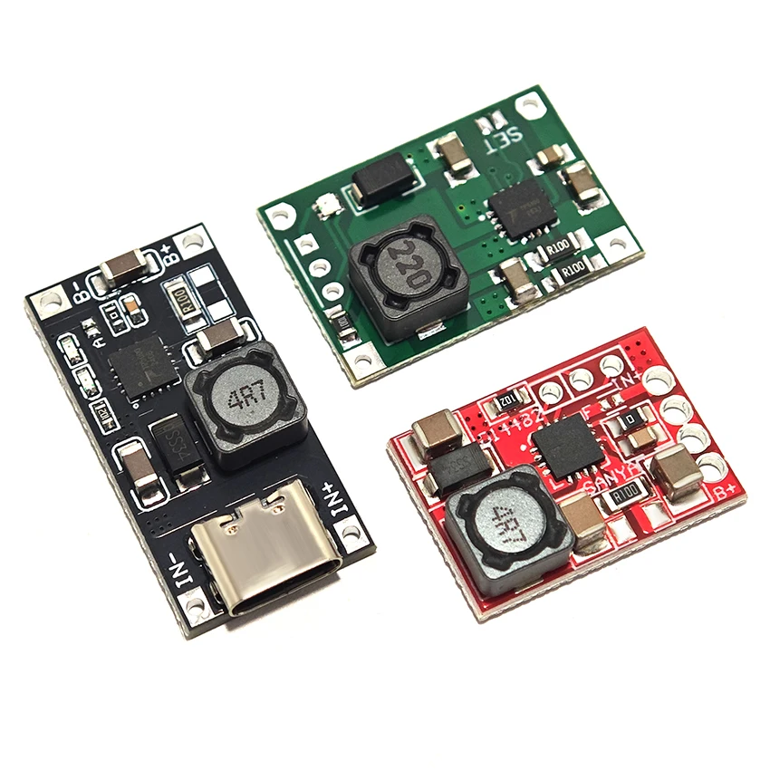 3pcs TP5100 TP5000 4.2V 3.6V Lithium Battery Charging Board Charger Module LiPo Li-ion Iron Phosphate Battery LED Indicator