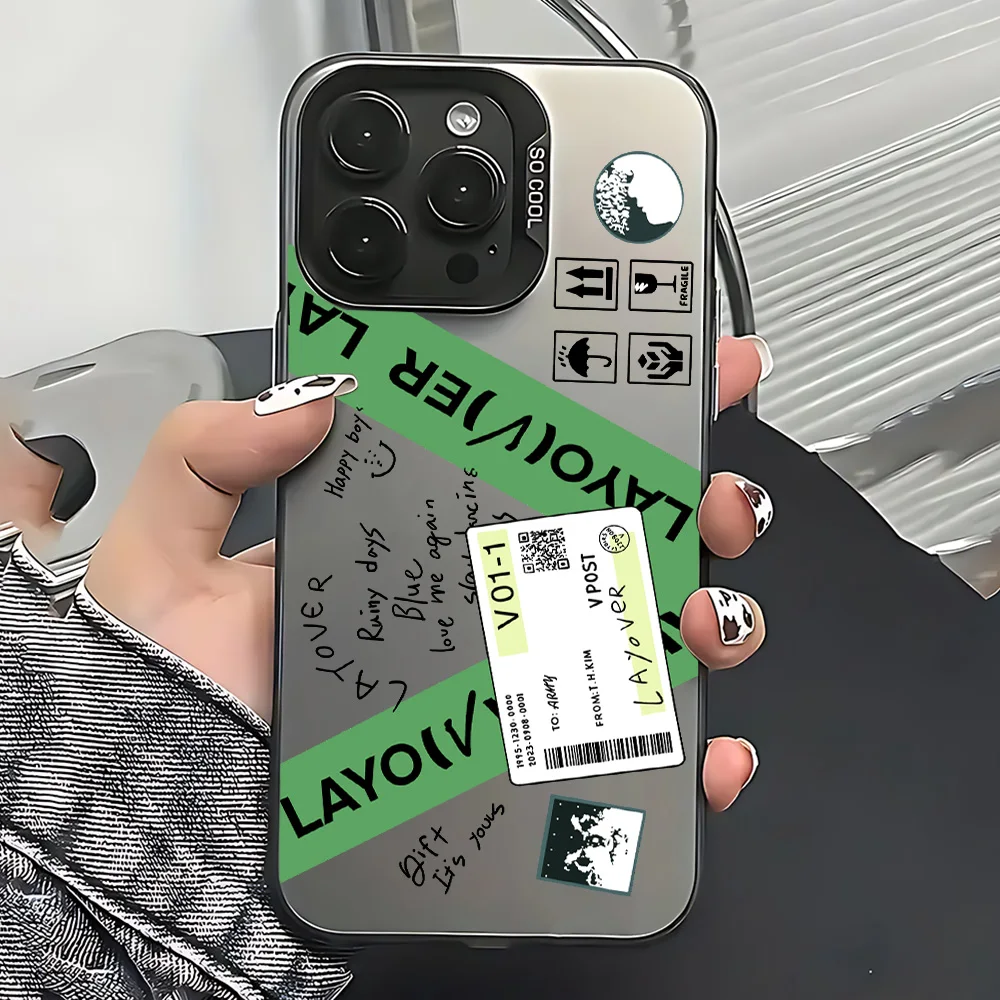 Чехол Phone Cool V LAYOVERS TaeHyungS для Samsung Galaxy A37 A57 A17 A07 A16 A35 A55 A25 A15 A56 A54 A36 A34 A24 A26 4G 5G