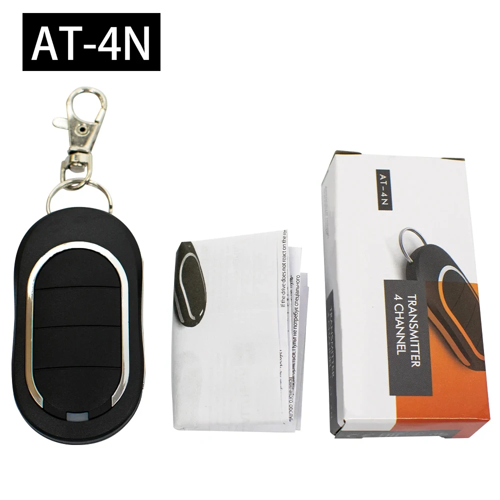 

Keychain Alutech AT-4N Garage Door Remote Control 433.92MHz Rolling Code Gate AT4N Transmitter