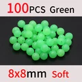 100pcs Green 8mm
