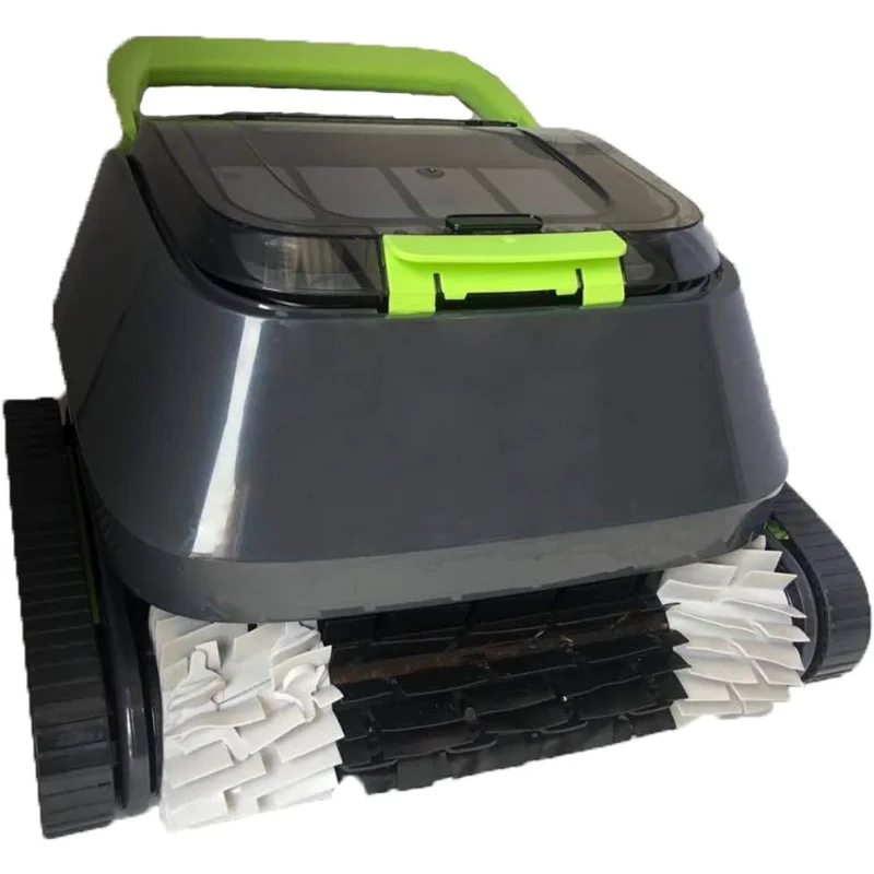 Робот-пылесос для бассейна Black Pearl Inground, скалолазание и чистка стен, 7-литровый фильтр с легкой верхней нагрузкой, свободный тонкий фильтр