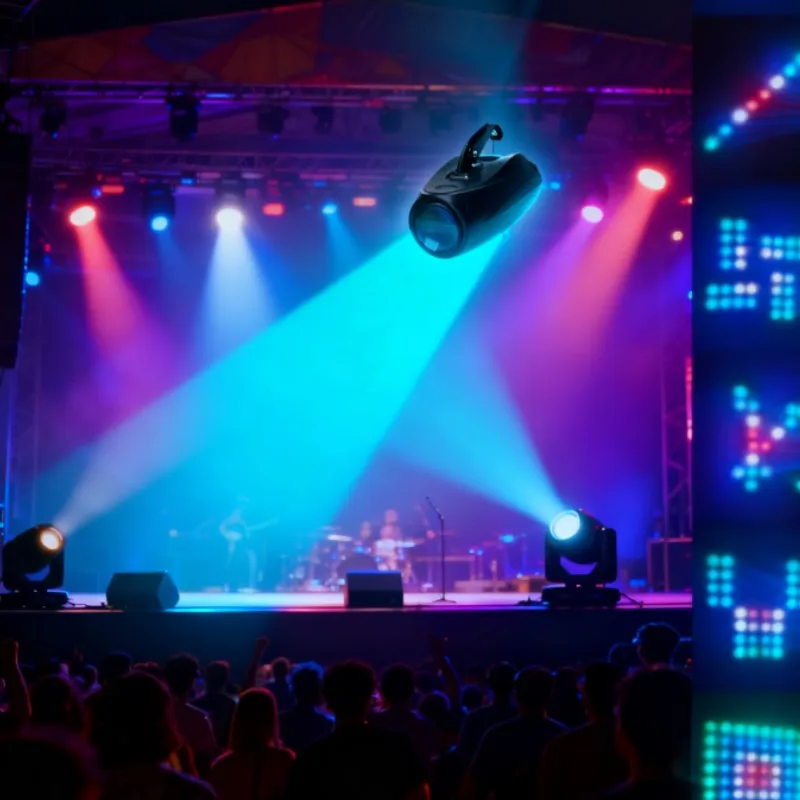 

Bar Light LED Airship KTV Light Stage Effect LED Moonflower Light