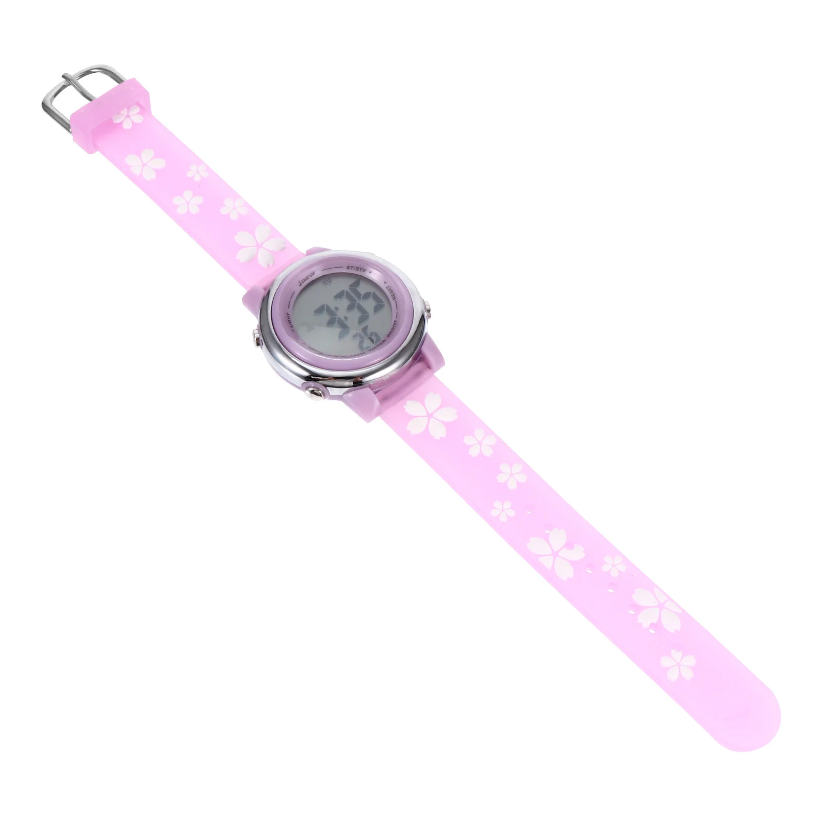 1Pcs Waterproof Watch Flower Cartoon Pattern Electronic Wristwatch Digital Lovely Creative Gift for Outdoor