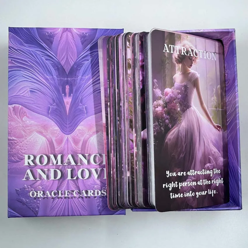 Romance And Love Oracle Card Games 12X7 CM